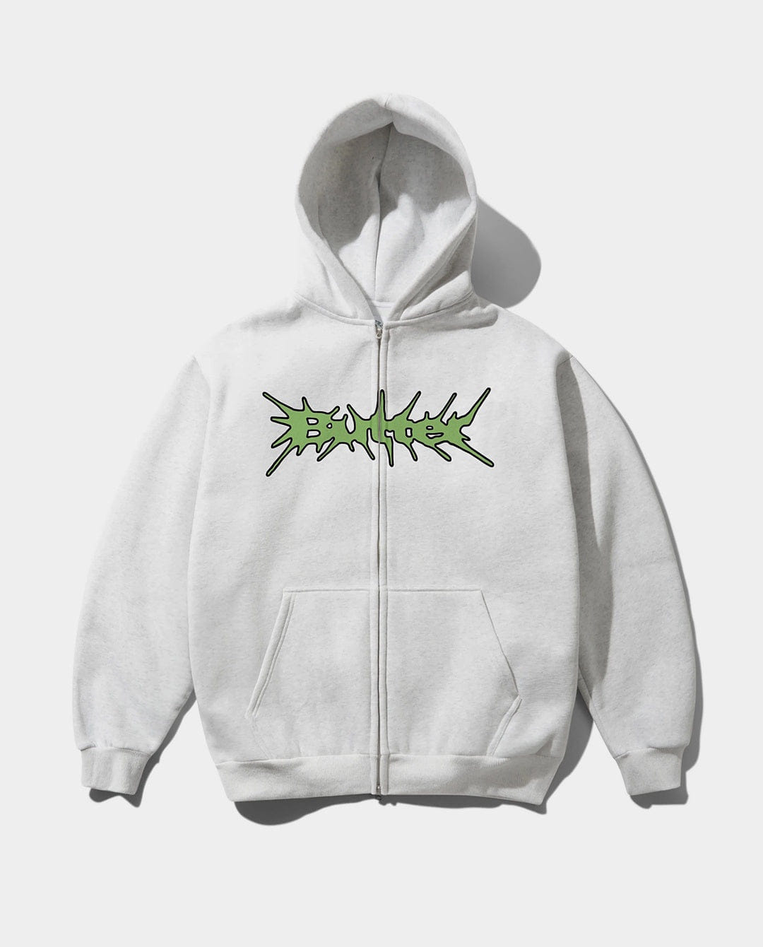 Butter Goods - Nail Logo Zip - Hoodie - Ash
