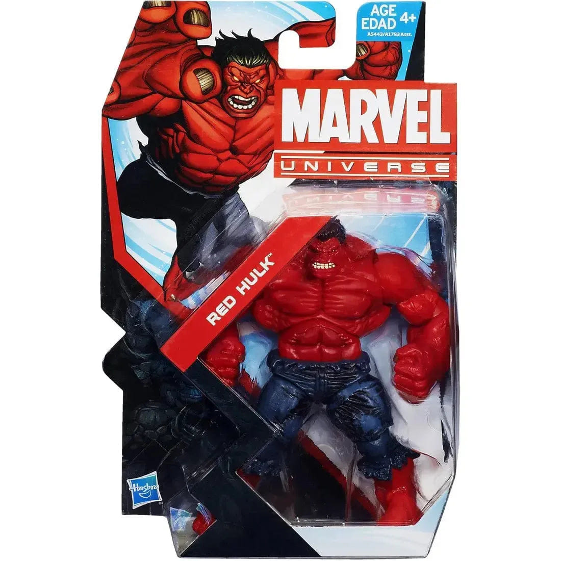 Hasbro Marvel - Red Hulk Action Figure (4.5") - Hasbro - Marvel Universe Series 1 (028)