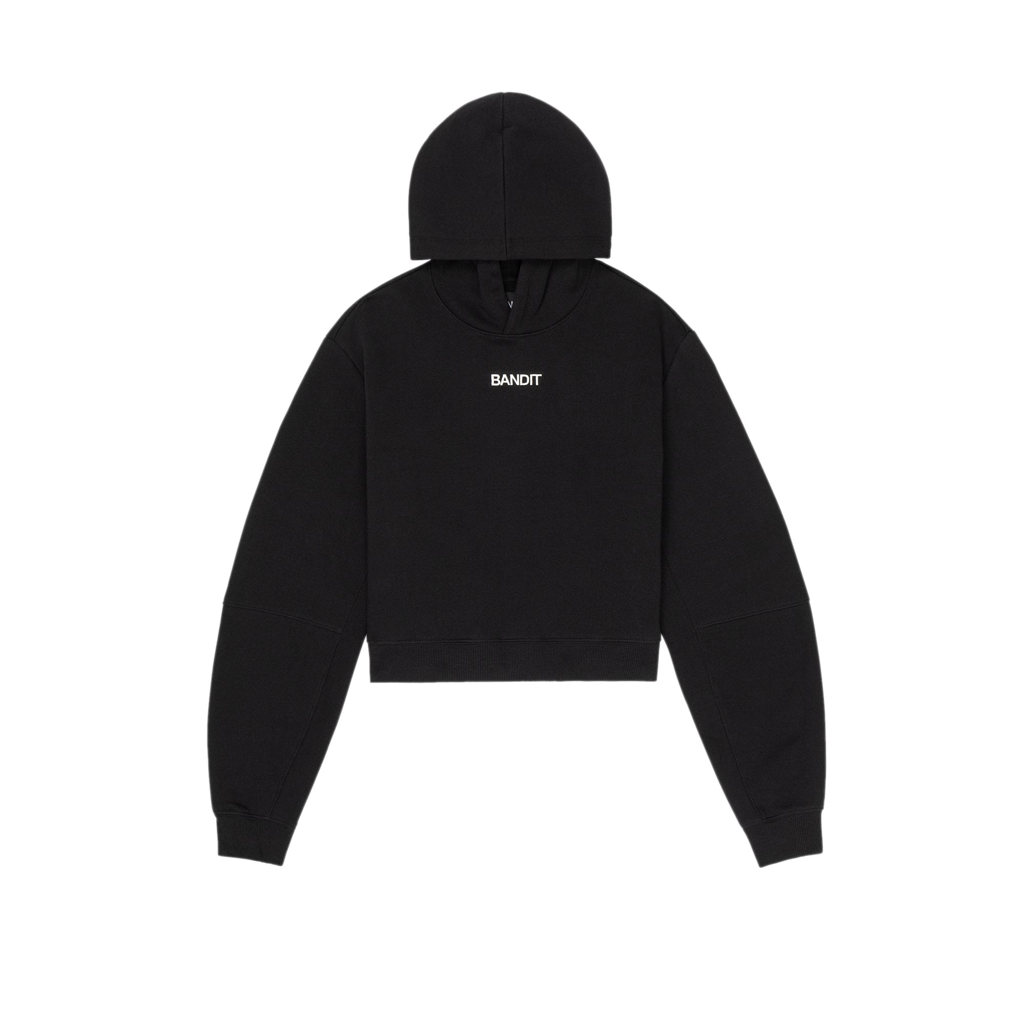 Bandit Running Womens Stitch Logo Cropped Hoodie