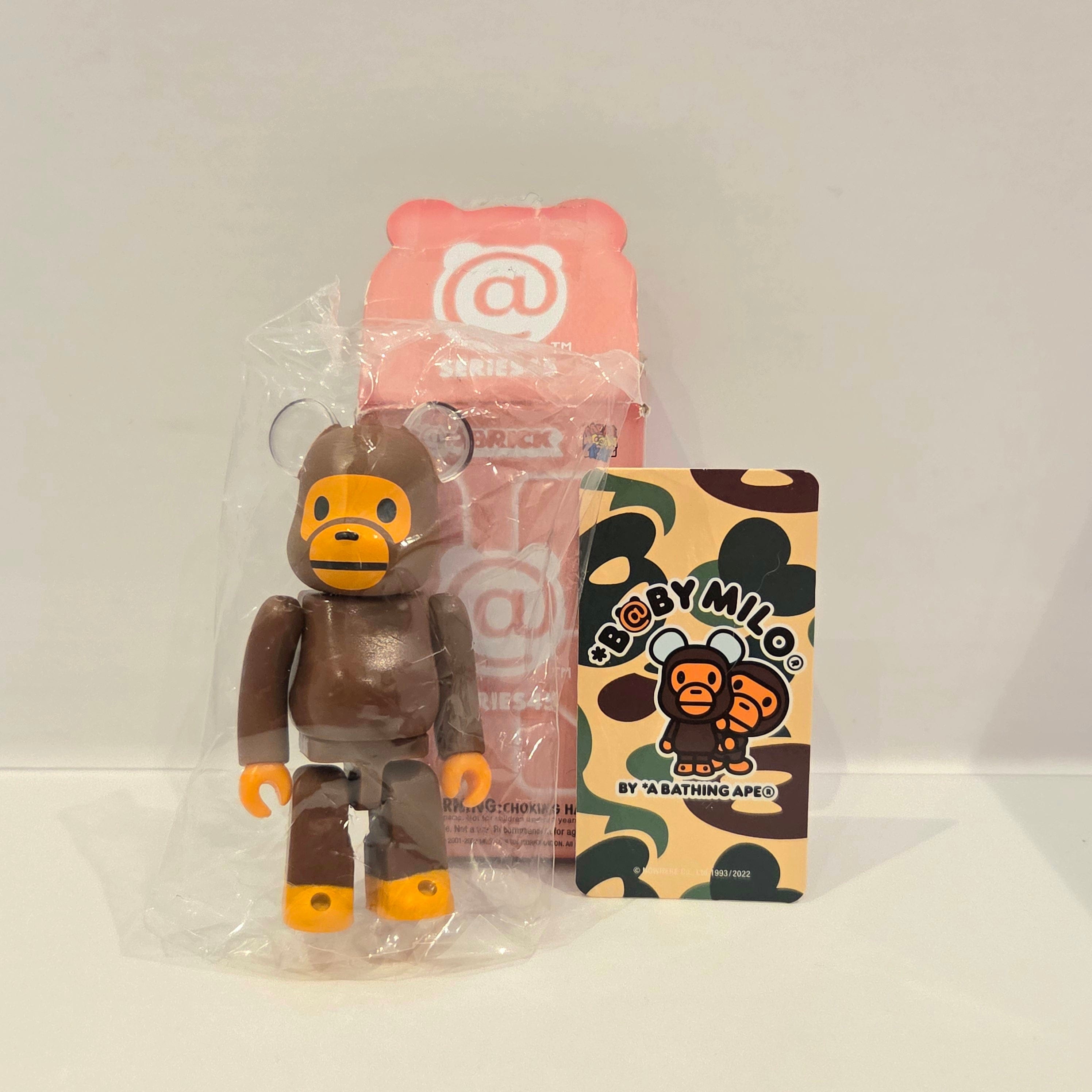 Dopecrate Bape Milo (Secret) - Bearbrick Series 45 by Medicom Toy