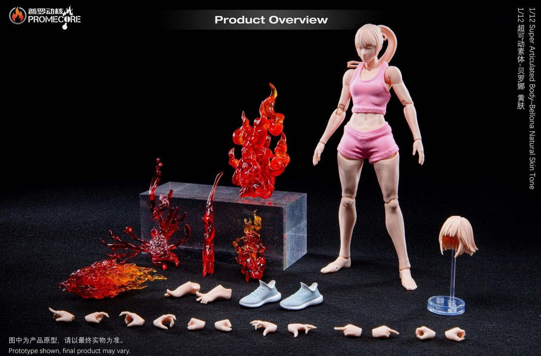 3RD PARTY Promecore 1/12 Bellona Natural Skin Action Figure