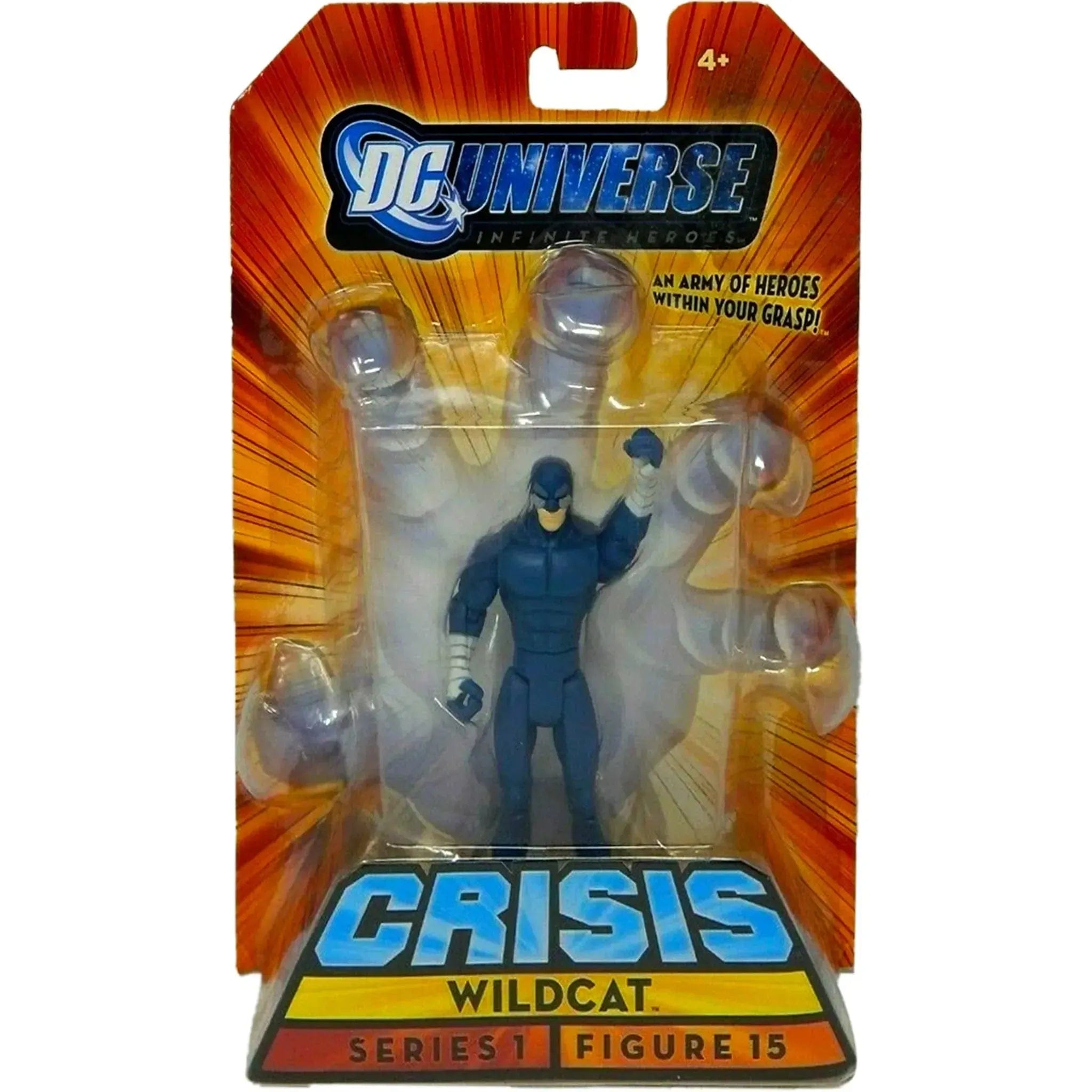 Mattel DC Universe - Wildcat Action Figure (3.75") - Mattel Toys - Crisis Series 1