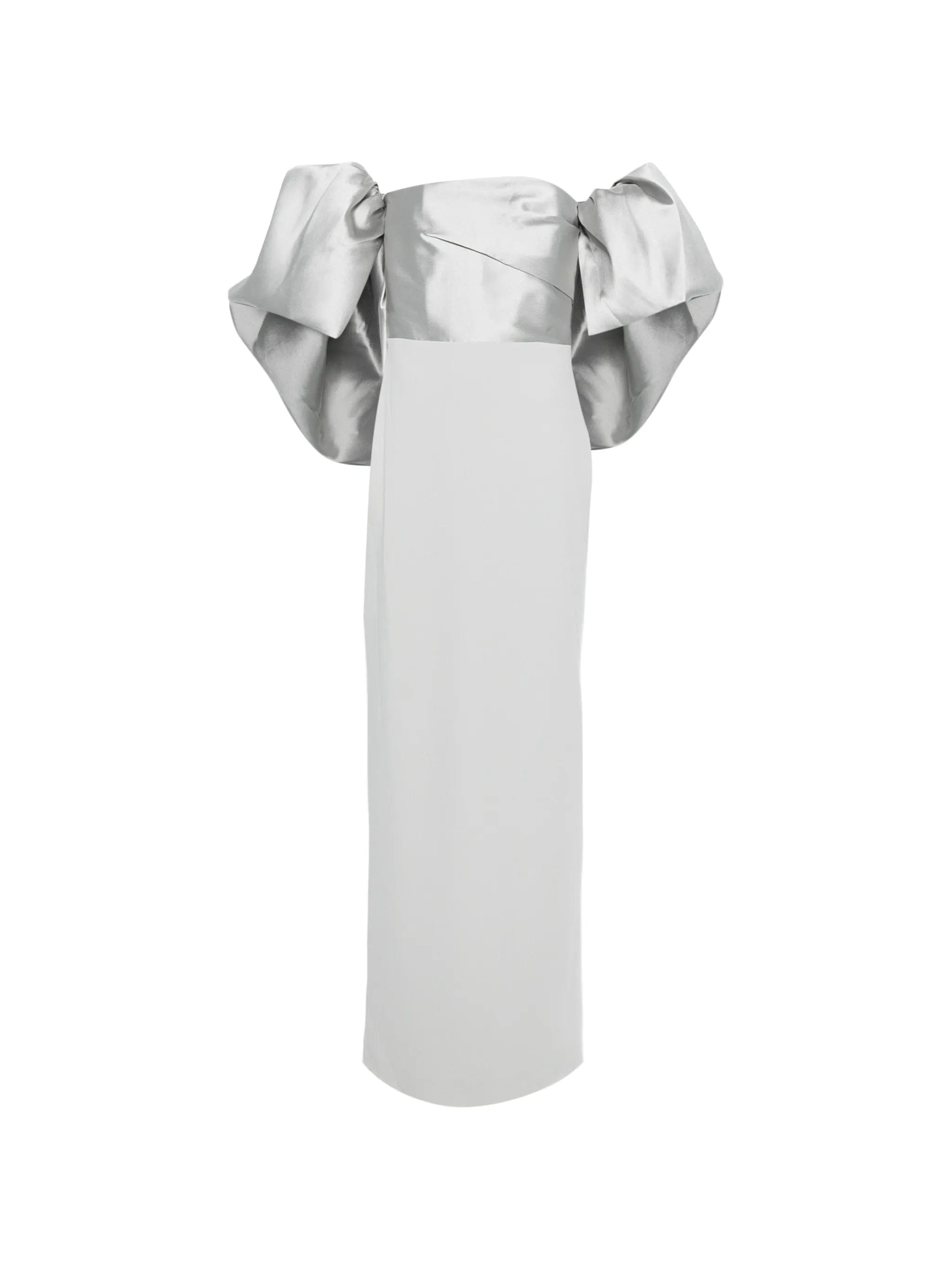 Solace London Floris draped maxi dress
