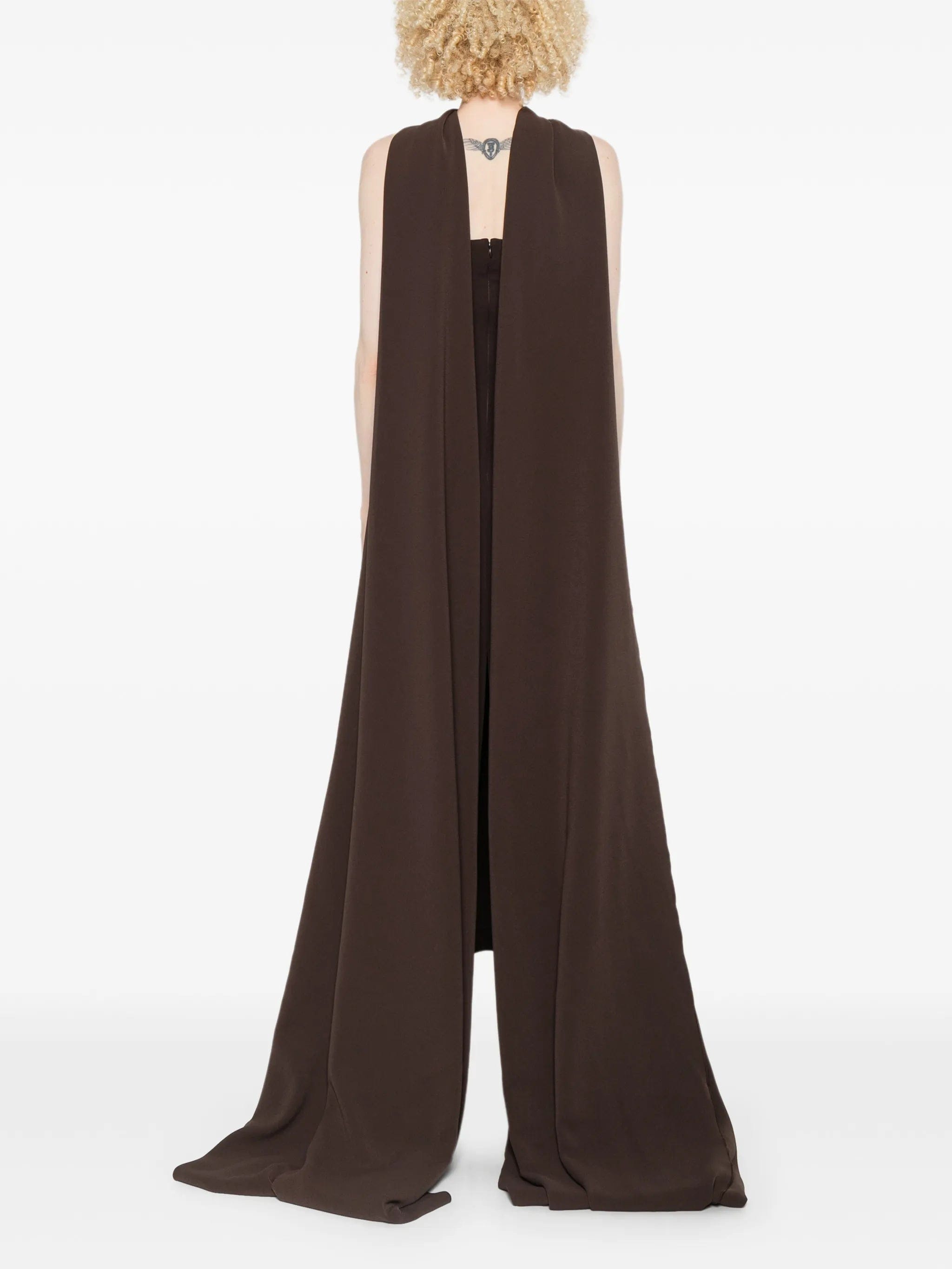 Solace London Martine strapless midi dress