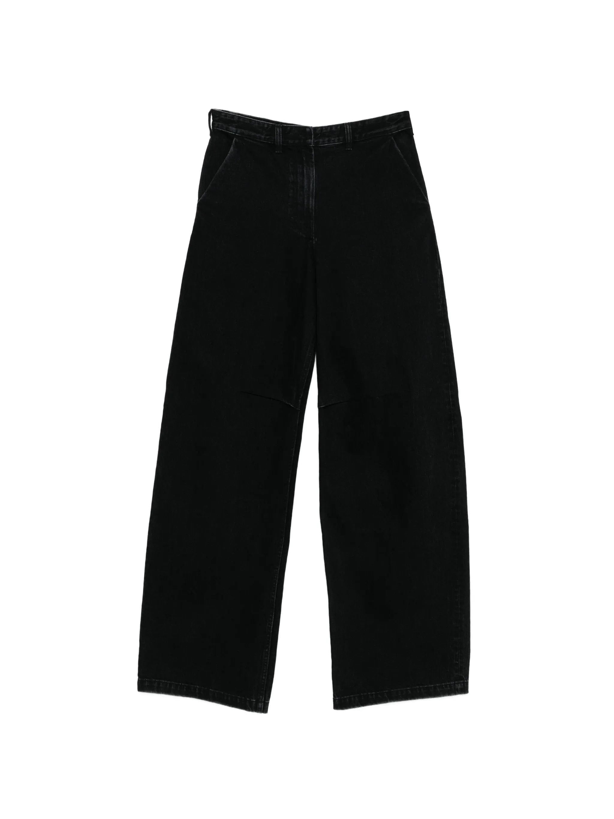 Entire Studios cotton wide - leg jeans