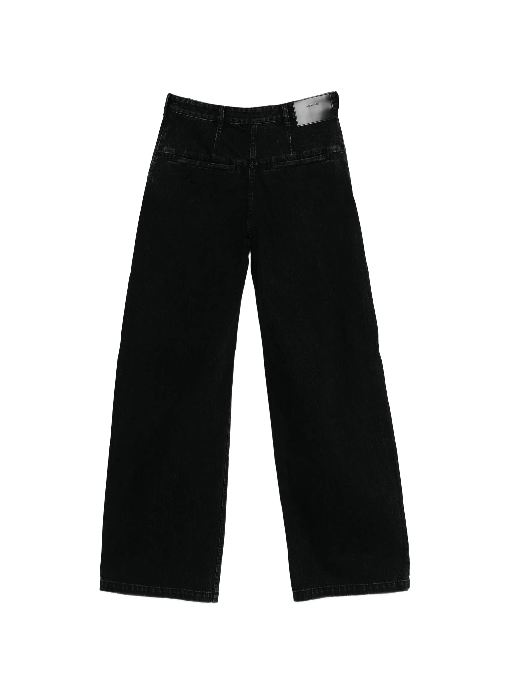 Entire Studios cotton wide - leg jeans