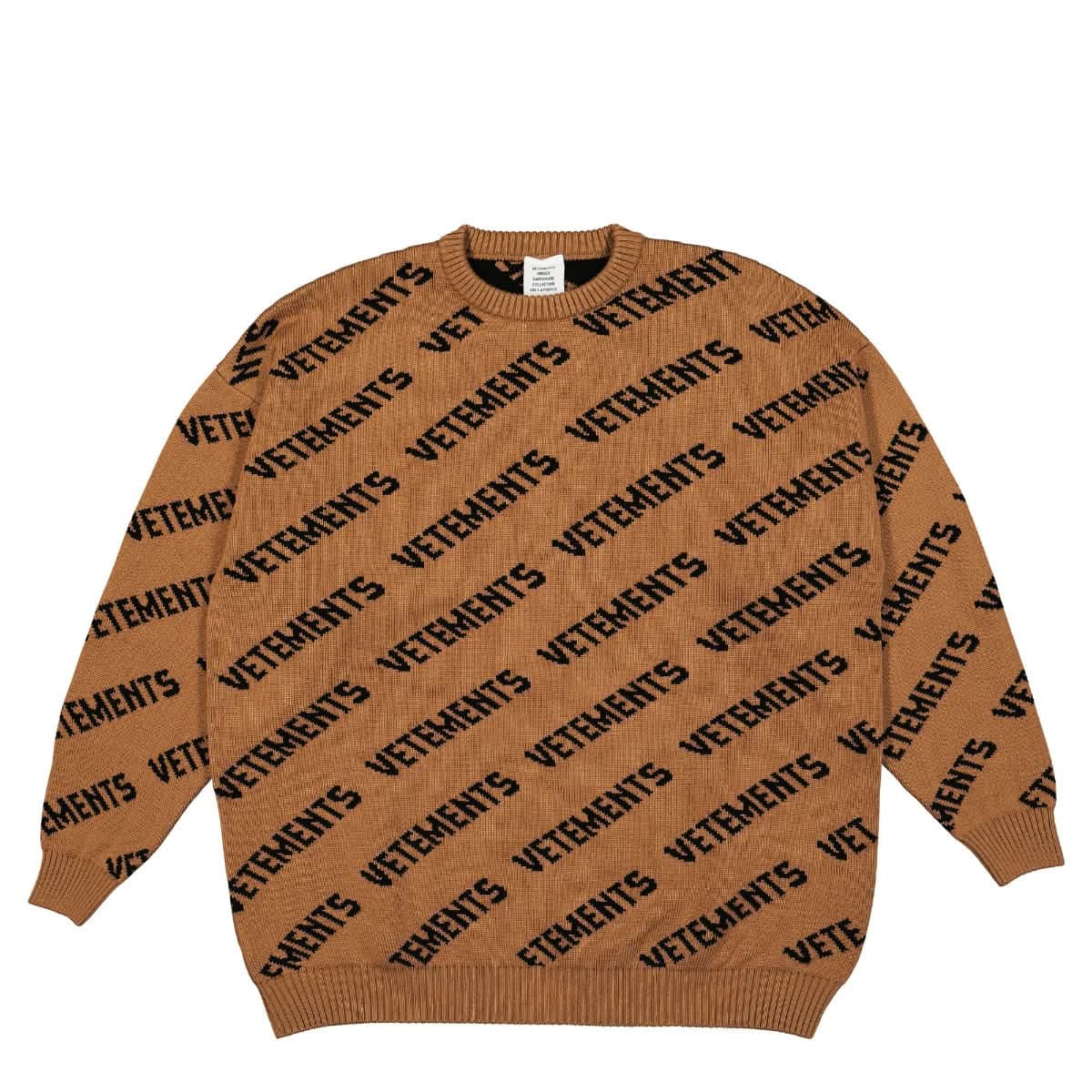 Vetements Monogram Knitted Sweater