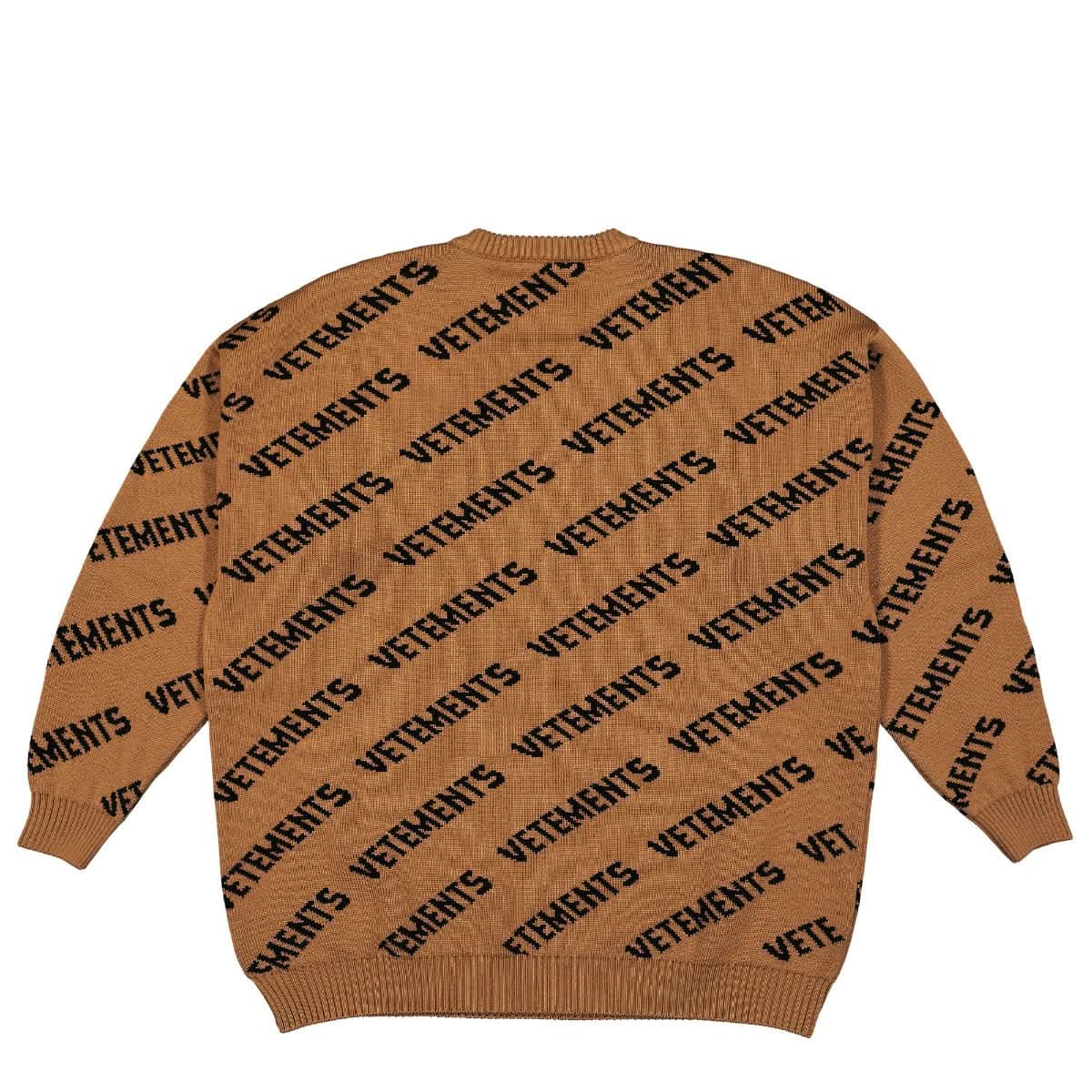 Vetements Monogram Knitted Sweater