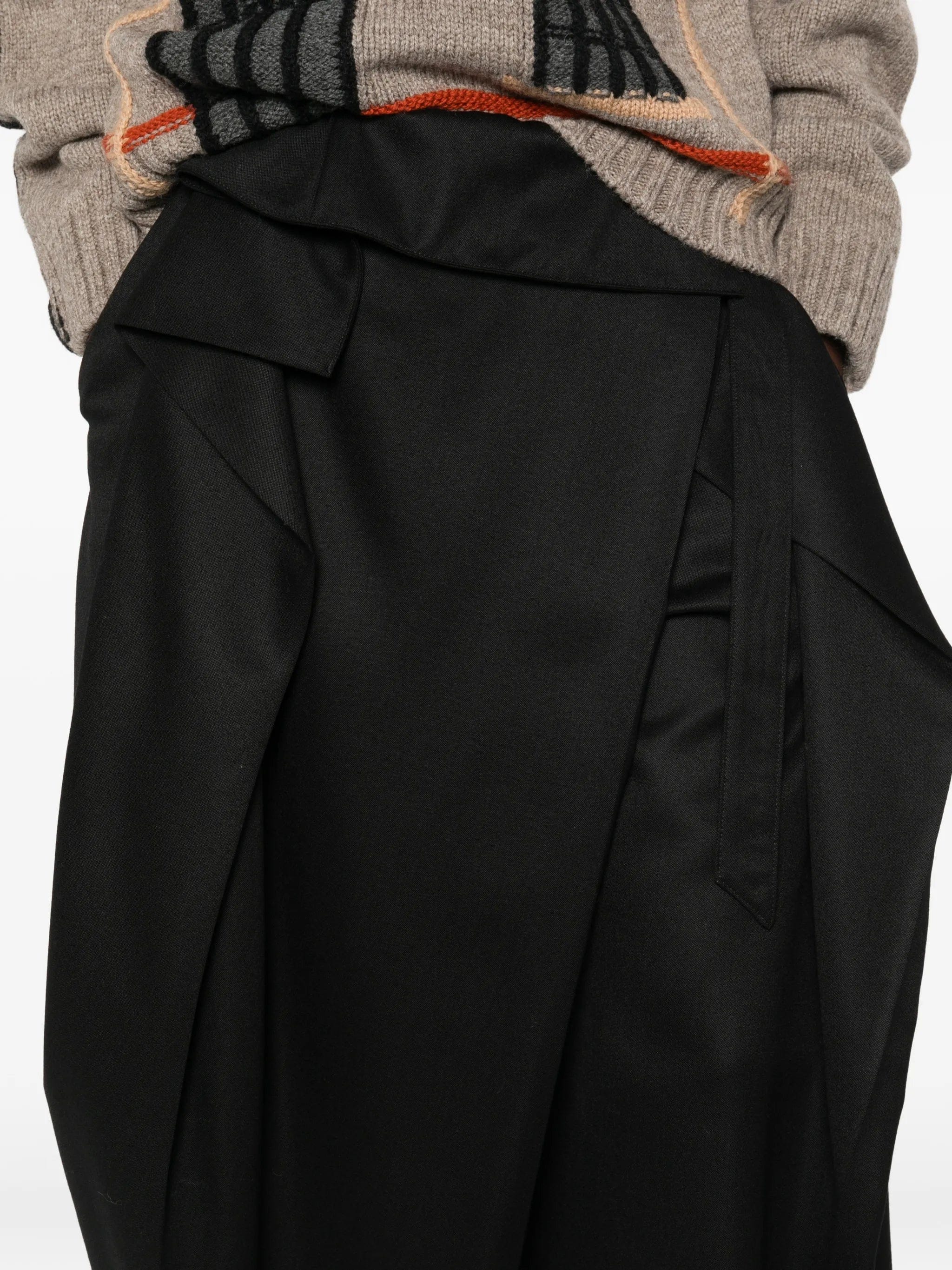 JW Anderson fold - over trousers