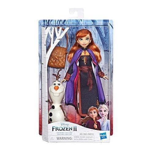 Hasbro Disney Frozen 2 Anna Doll with Buildable Olaf Figure