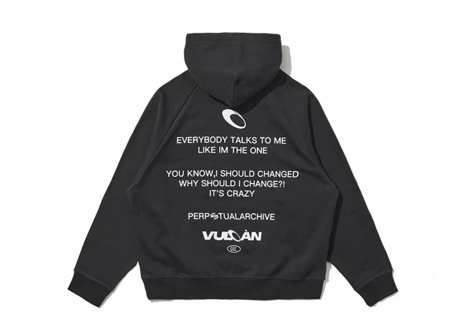 Vulcan Loading Hoodie Washed Black #044