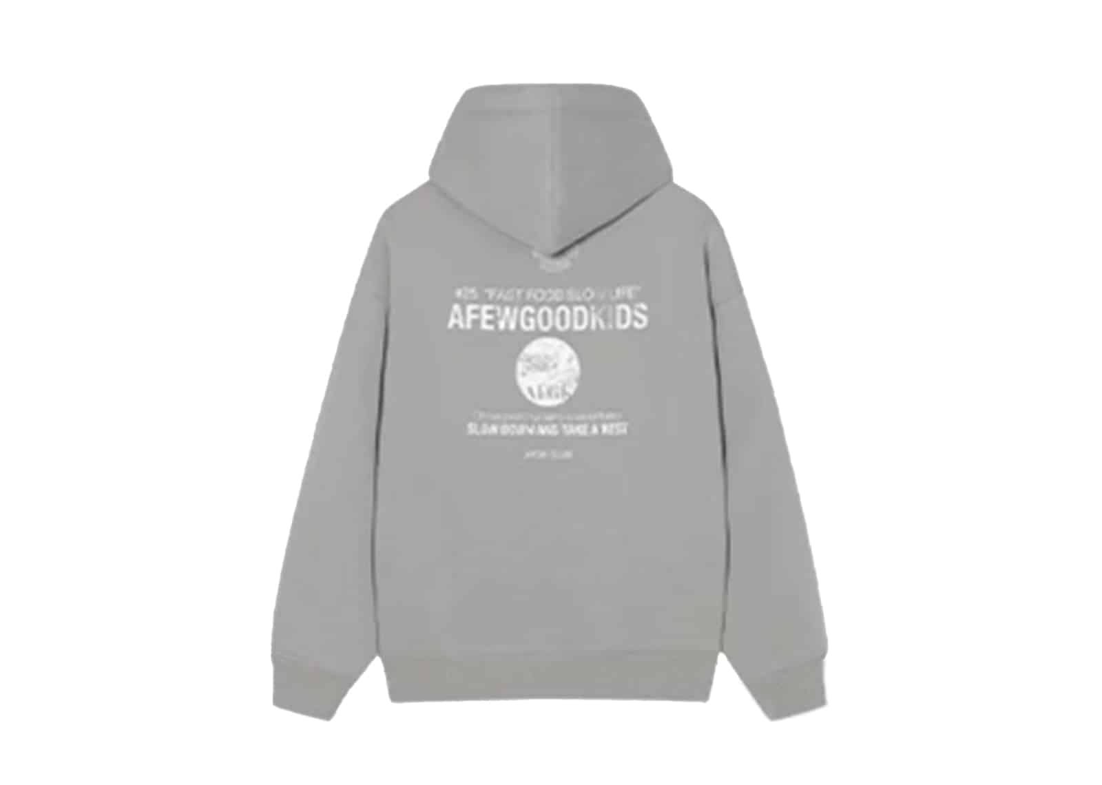 A Few Good Kids Fast Food Hoodie Grey