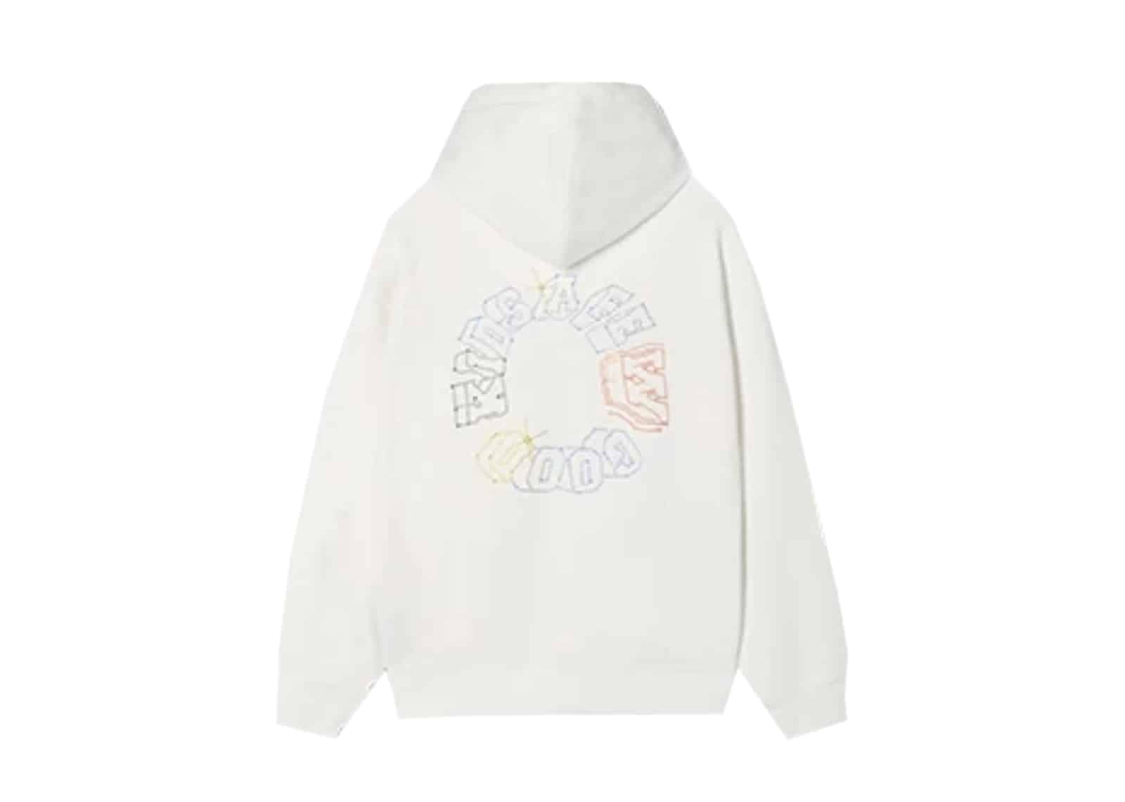 A Few Good Kids Neon Diamond Logo Hoodie White