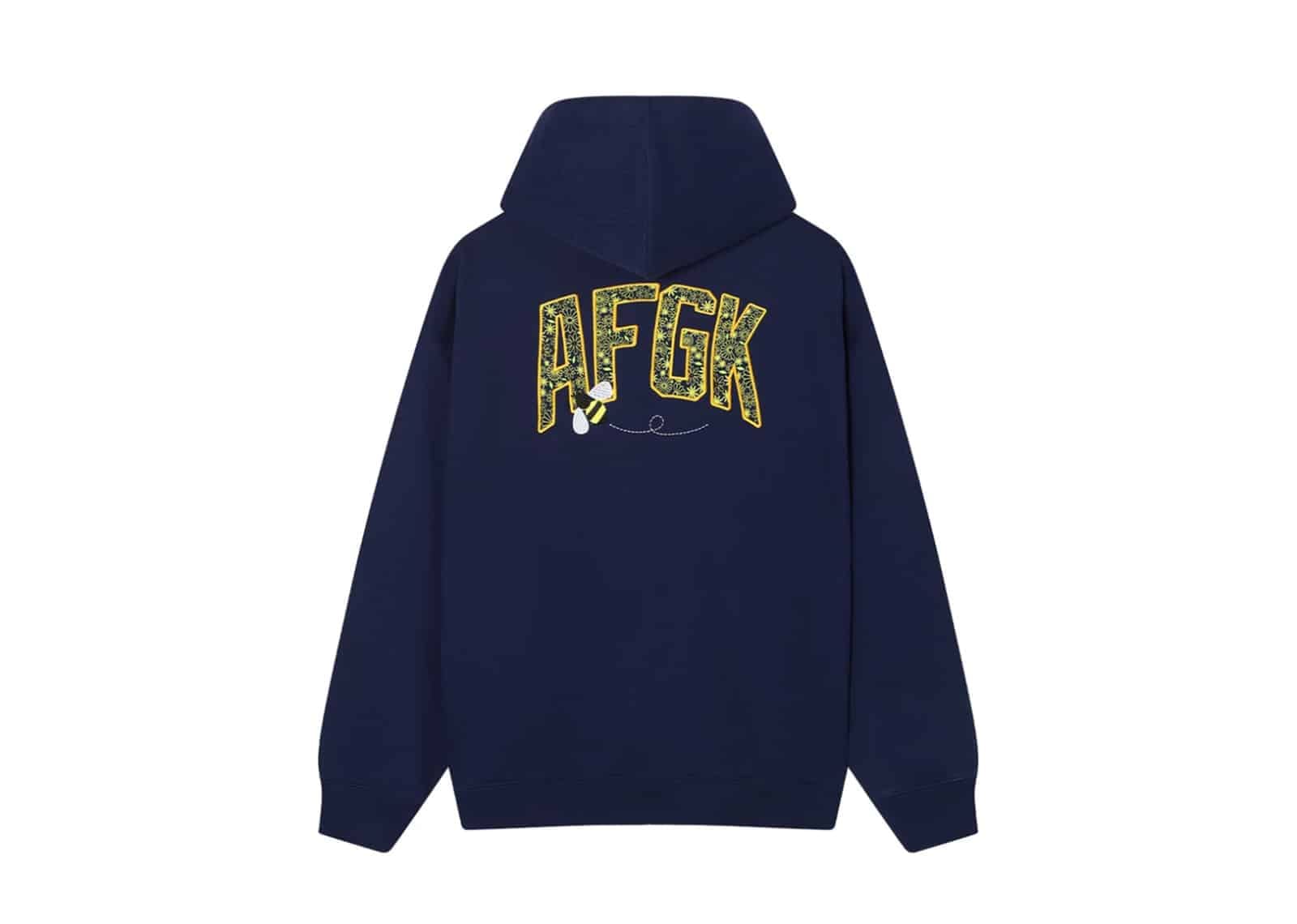 A Few Good Kids Bee Logo Zip Up Hoodie Navy
