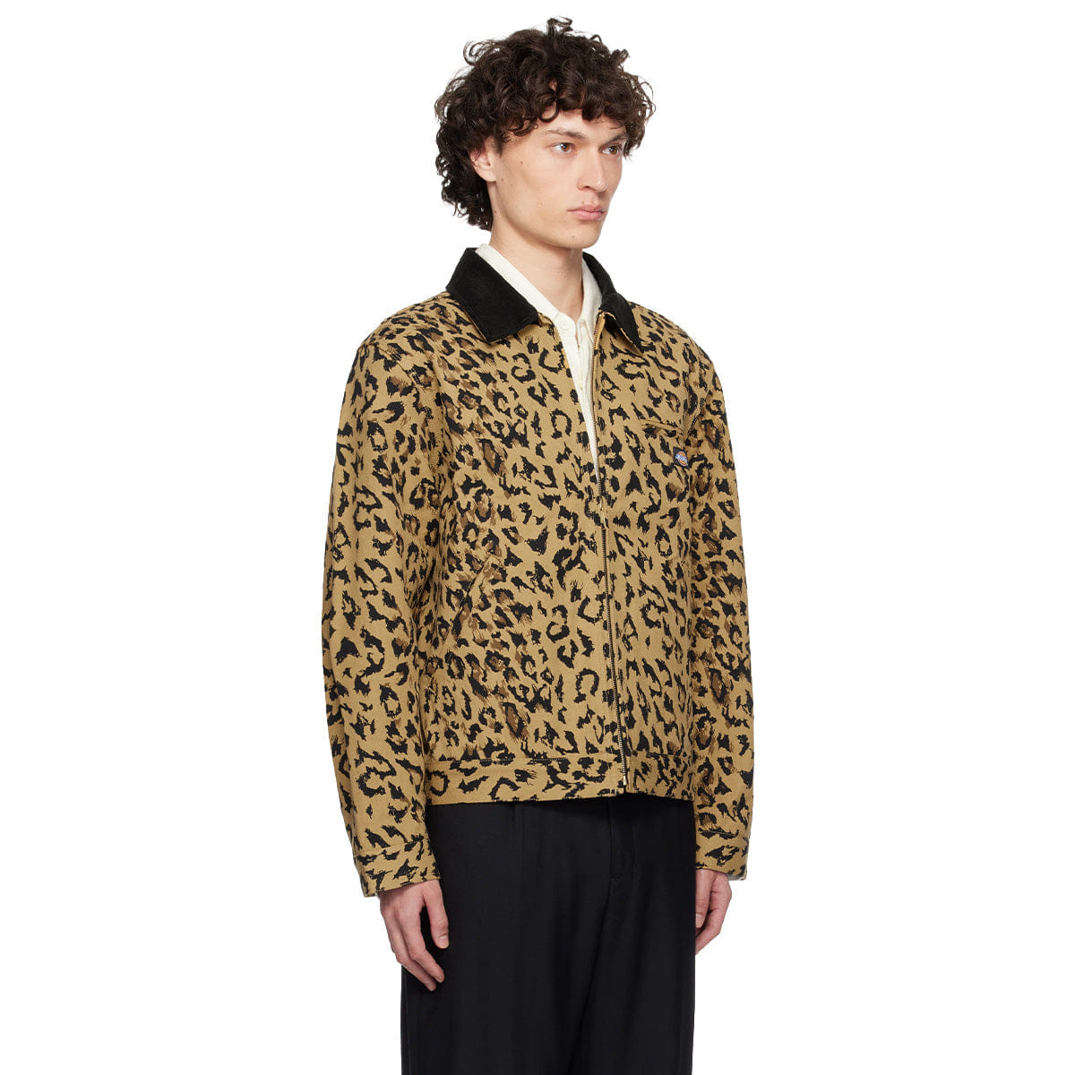 WACKO MARIA Dickies Leopard Work Jacket Beige