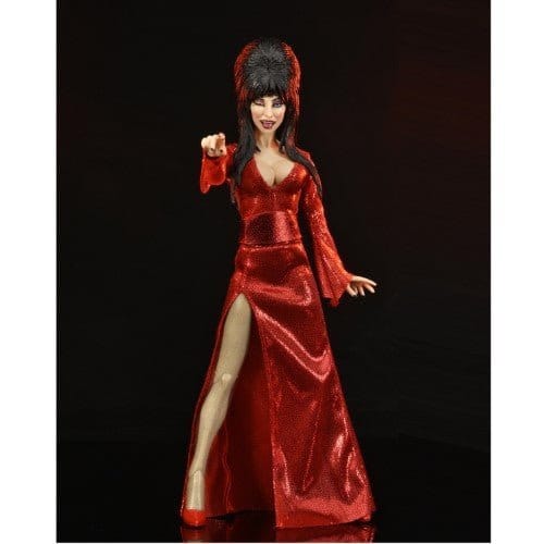 Toyshnip NECA Elvira Red, Fright & Boo 7 - Inch Clothed Action Figure