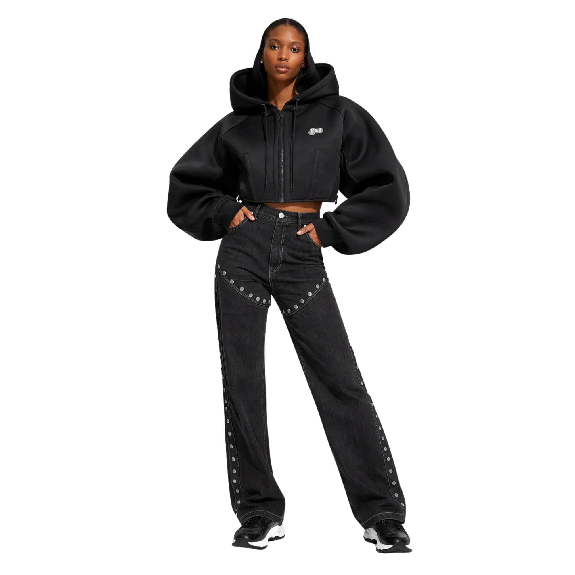 8IGB BEDIVERE ZIP - UP HOODIE JACKET (سترة)