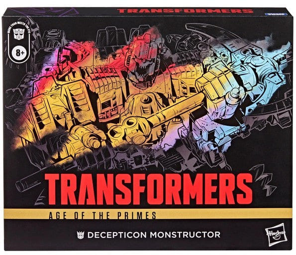 Hasbro Toys Transformers Age of the Primes Decepticon Monstructor Combiner Action Figure