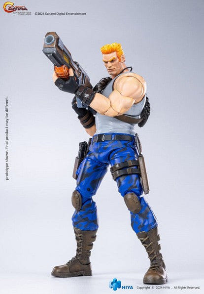 Hiya Toys Contra Operation Galuga Bill Rizer Exquisite Basic Action Figure