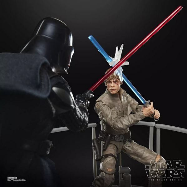 Hasbro Toys Star Wars Black Series The Empire Strikes Back Darth Vader & Luke Skywalker Action Figure