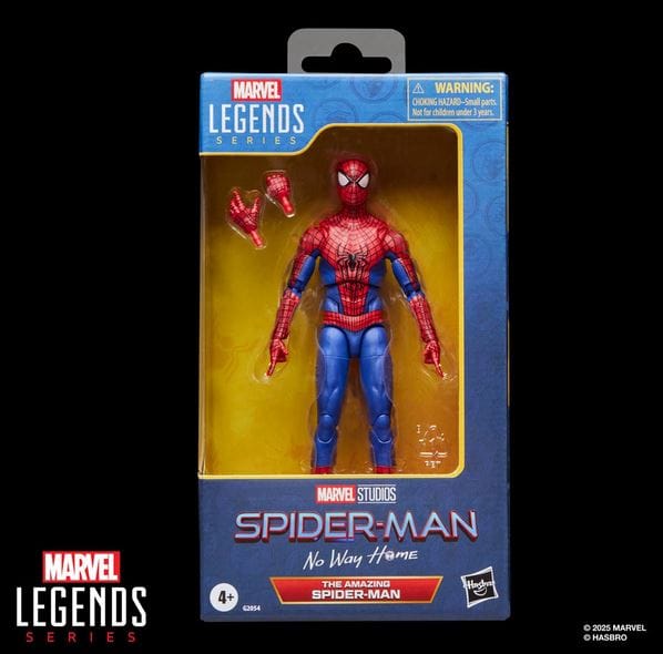 Hasbro Toys Marvel Legends Spider - Man No Way Home The Amazing Spider - Man Action Figure