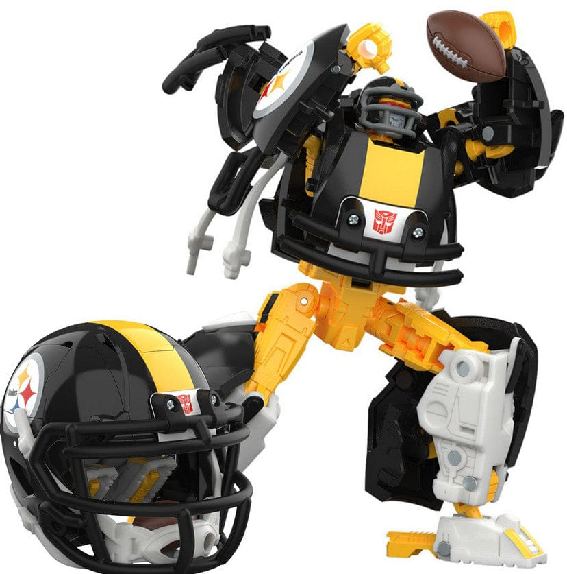 Hasbro Toys Transformers NFL Pittsburgh Steelers Steelsmash Action Figure