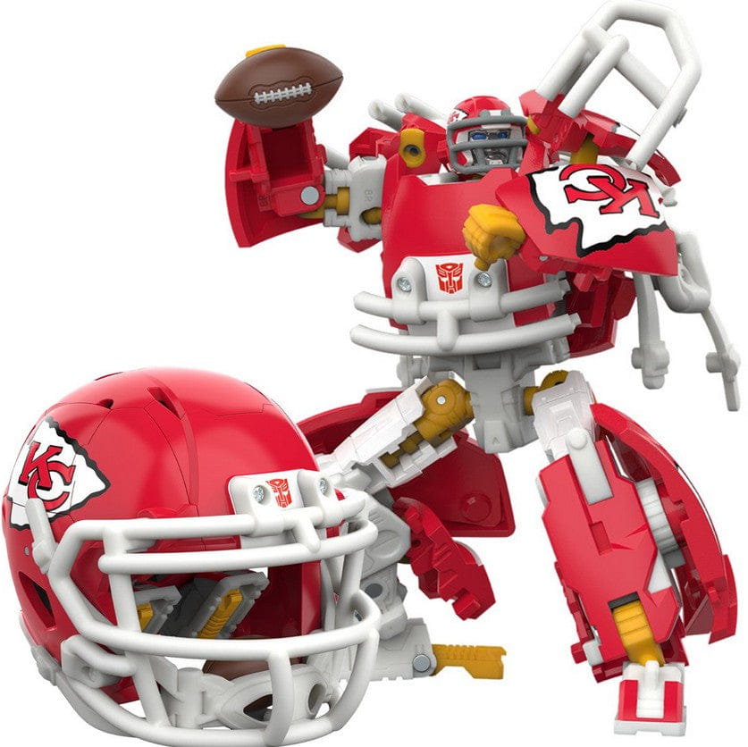 Hasbro Toys Transformers NFL Kansas City Chiefs KC - 59 Action Figure