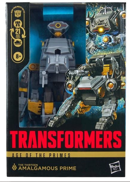 Hasbro Toys Transformers Age of the Primes Voyager Class The Thirteen Amalgamous Prime Action Figure
