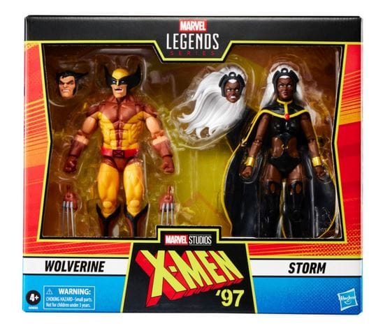 Hasbro Toys Marvel Legends X - Men 97 Wolverine and Storm 2 pk Action Figure