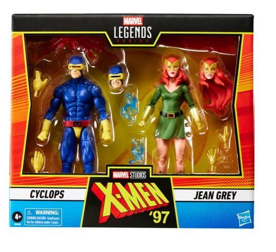 Hasbro Toys Marvel Legends X - Men 97 Cyclops and Jean Grey 2 pk Action Figure