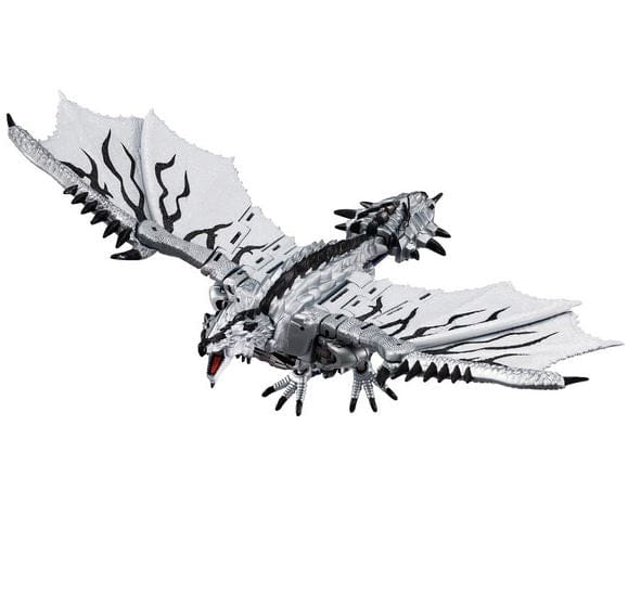 Hasbro Toys Transformers x Monster Hunter Synergenex Series Silver Rathalos Prime Action Figure