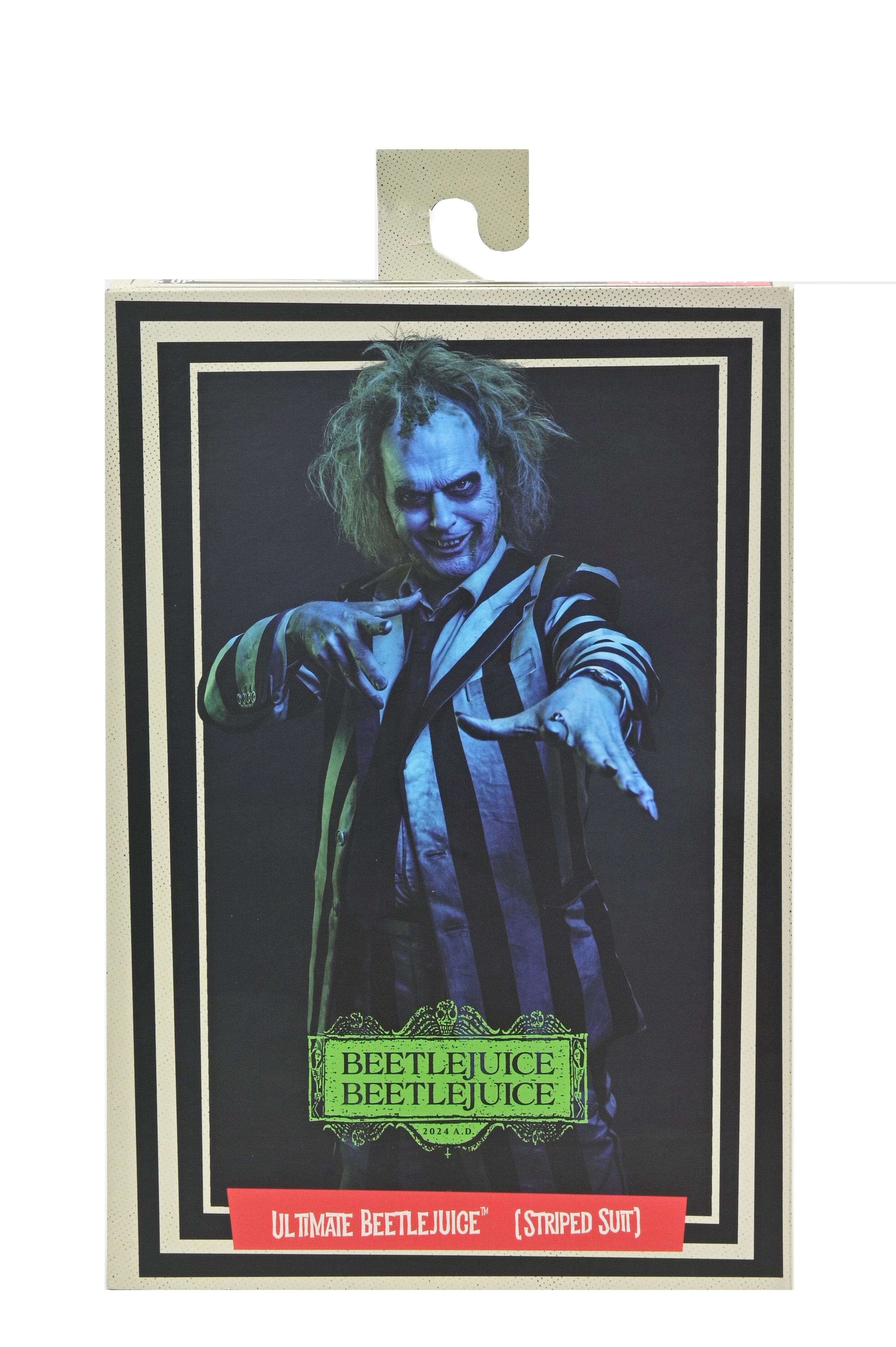 Neca Toys NECA BEETLEJUICE BEETLEJUICE ULTIMATE STRIPED SUIT - BEETLEJUICE Action Figure
