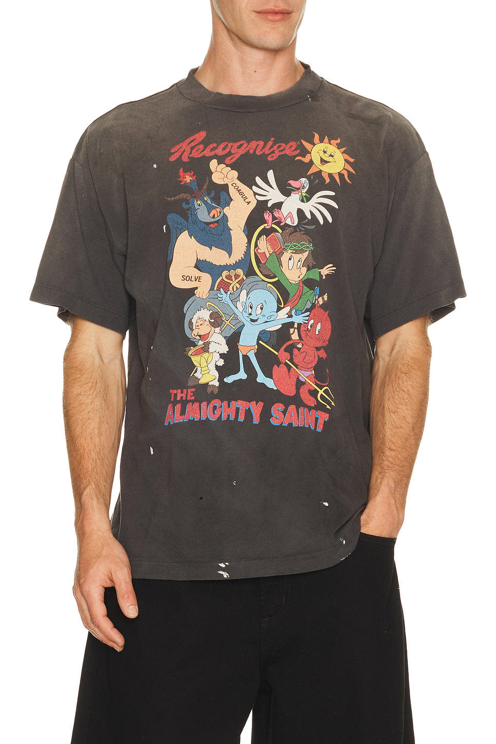 SAINT Mxxxxxx Almithy Saint Short Sleeve T-Shirt