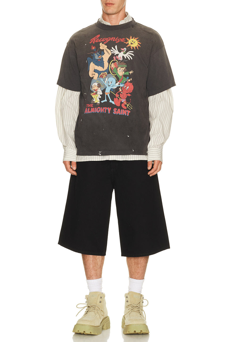 SAINT Mxxxxxx Almithy Saint Short Sleeve T-Shirt