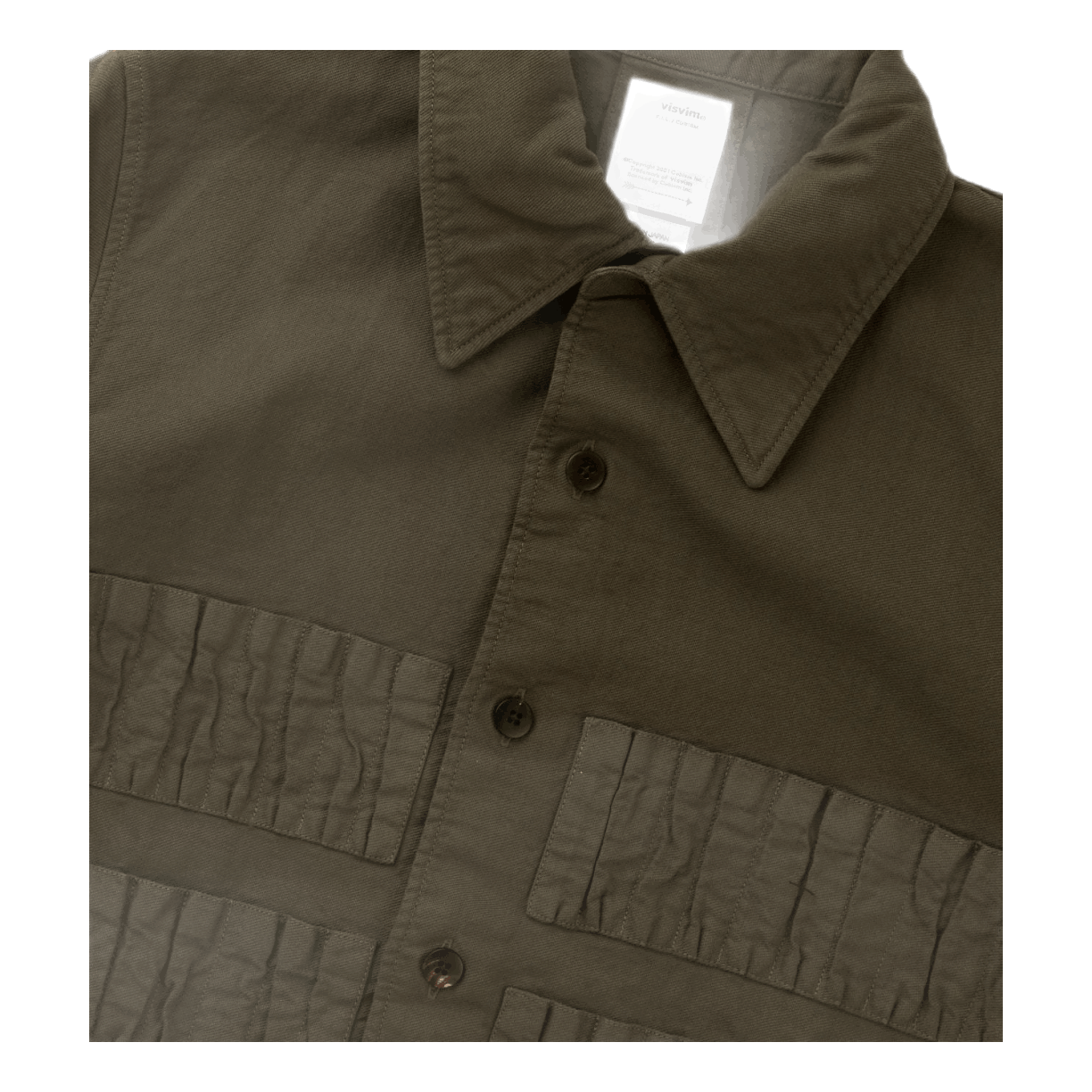 Visvim Ketchum Shirt S/s Olive