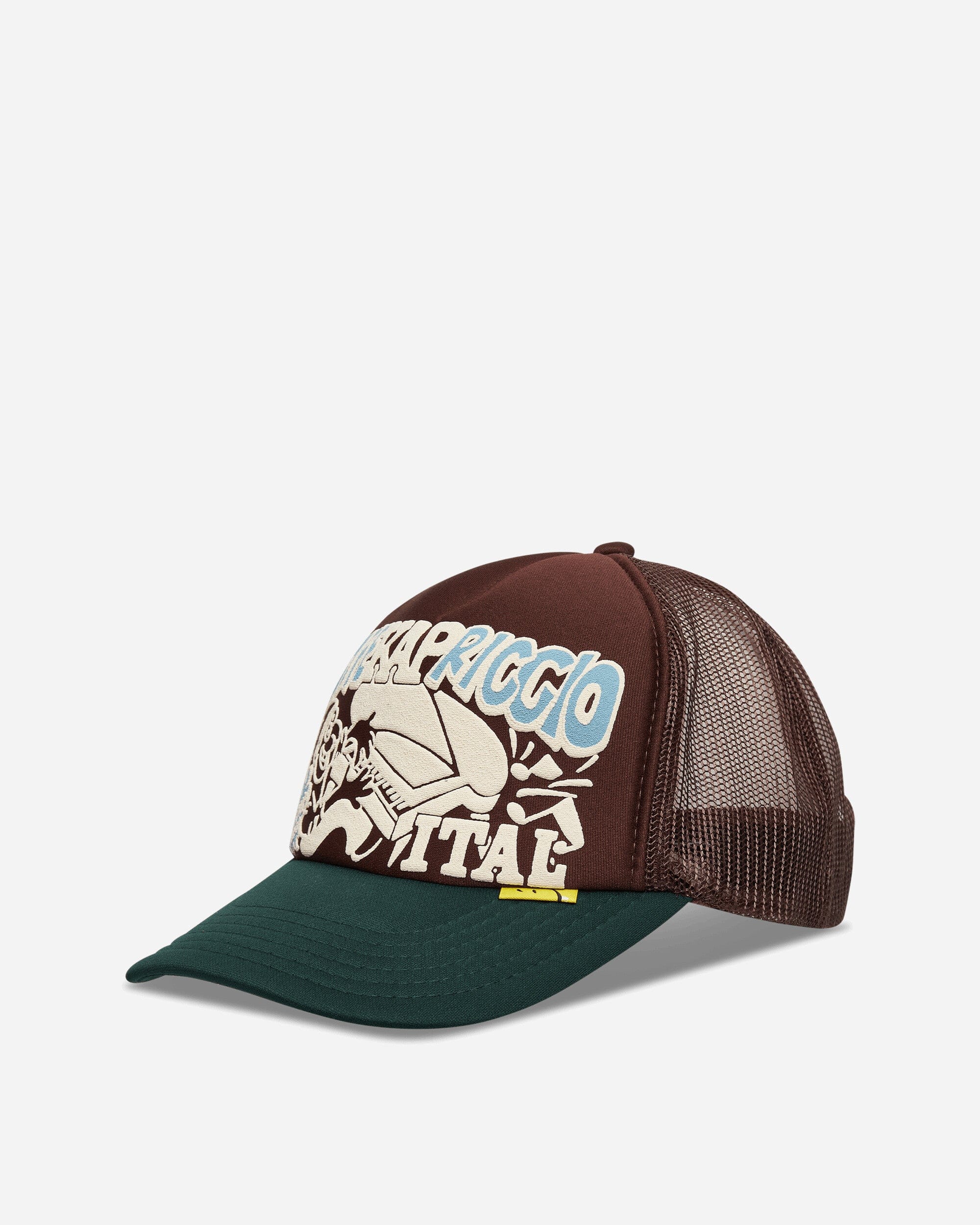 Kapital Life Kapriccio Track Cap Brown / Green