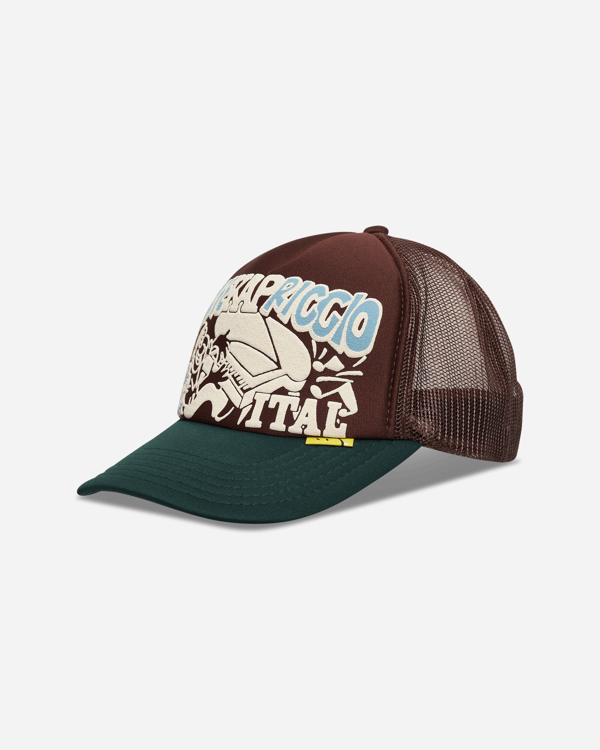 Kapital Life Kapriccio Track Cap Brown / Green