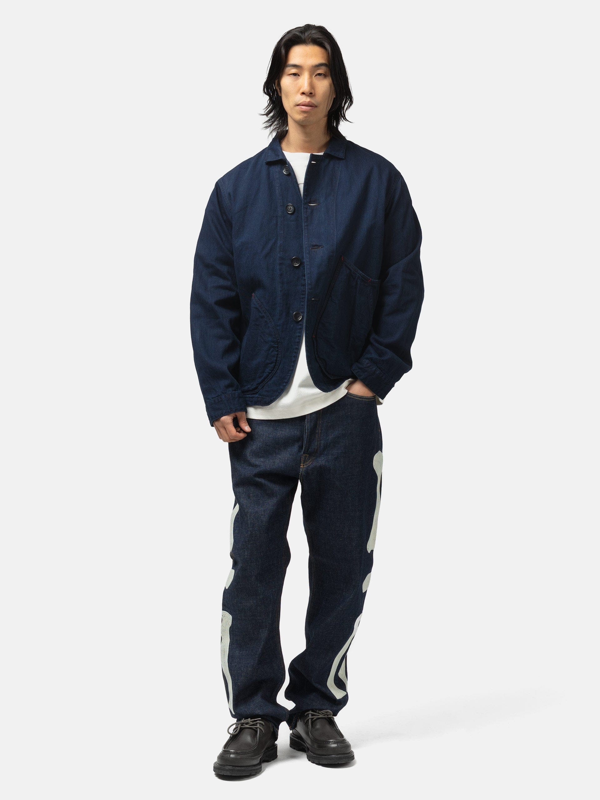 Kapital 12.5 oz Denim Mexican Tuexedo 5P Okagilly IDG