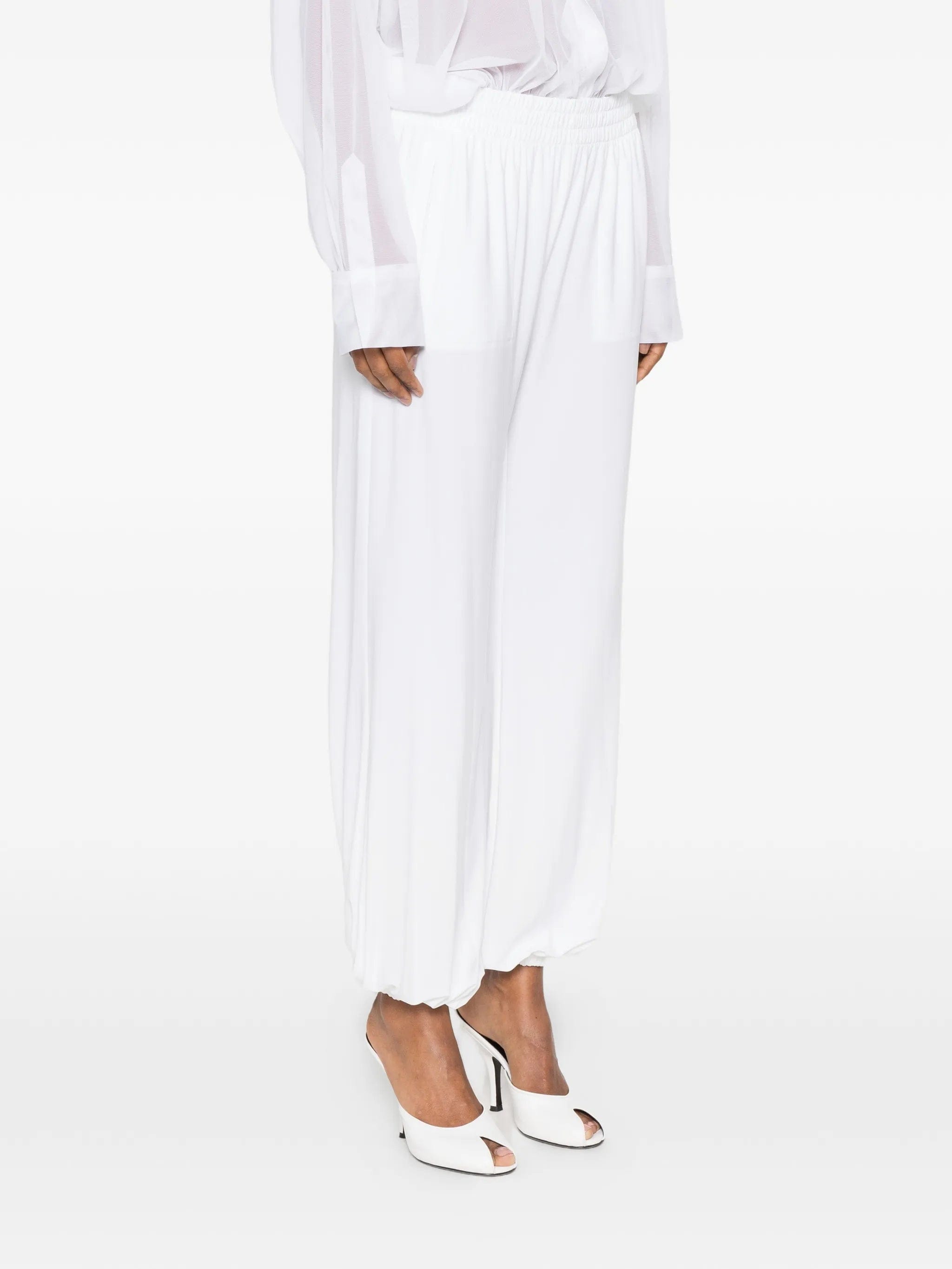 Norma Kamali Boyfriend Puff balloon trousers