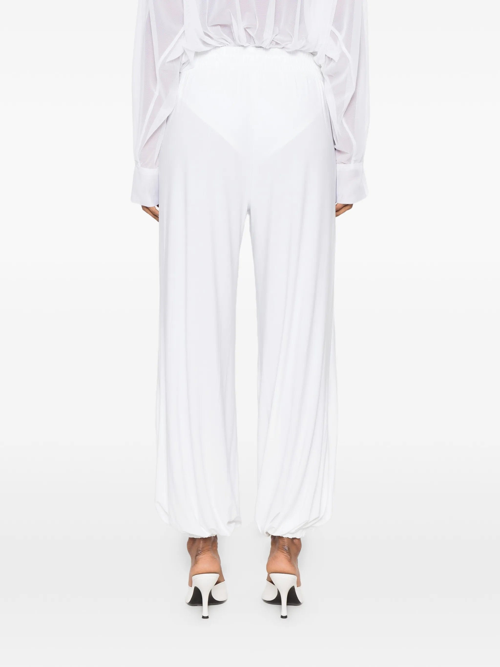 Norma Kamali Boyfriend Puff balloon trousers