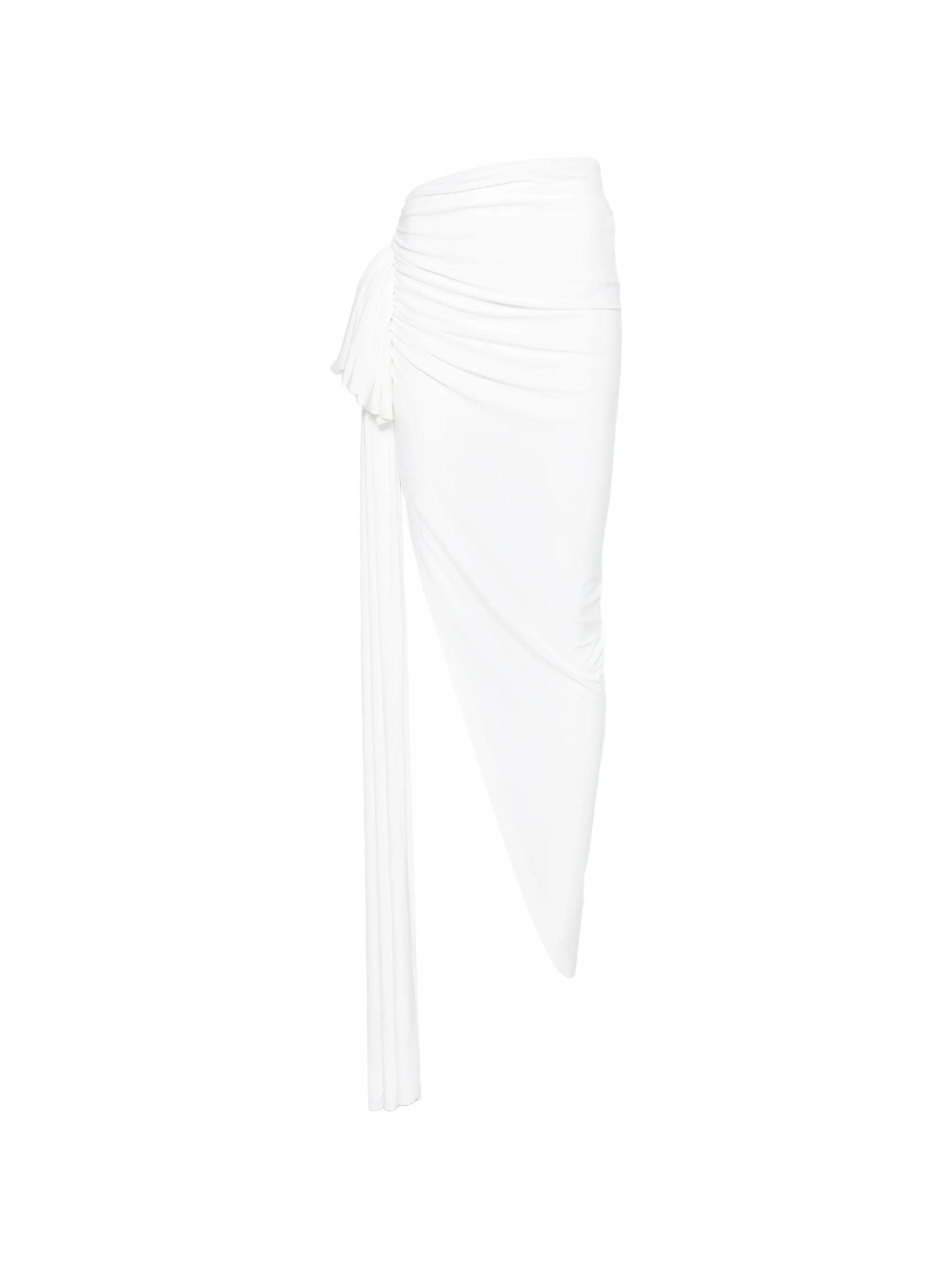 Norma Kamali Diana bow - detail skirt