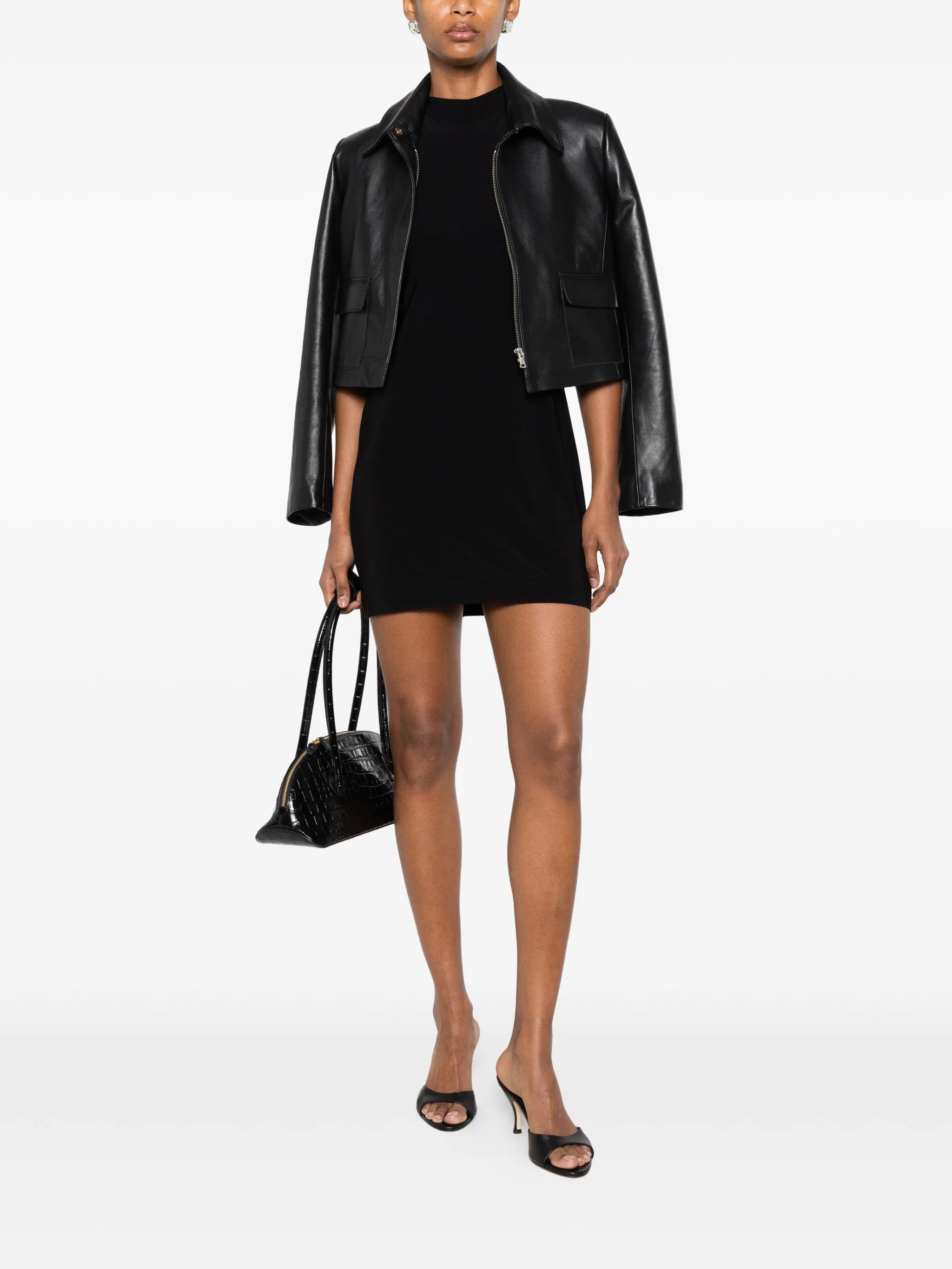 Norma Kamali halterneck mini dress