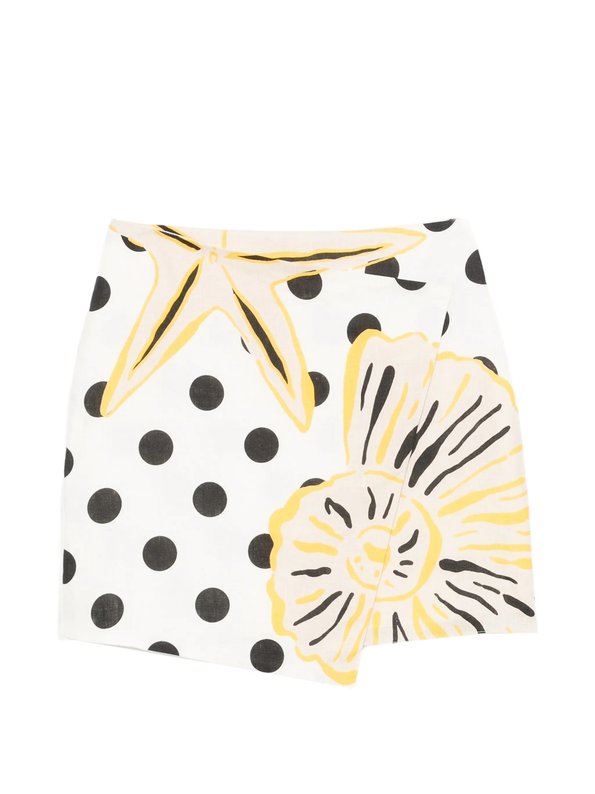 Cala de la Cruz Chemena polka - dot mini skirt