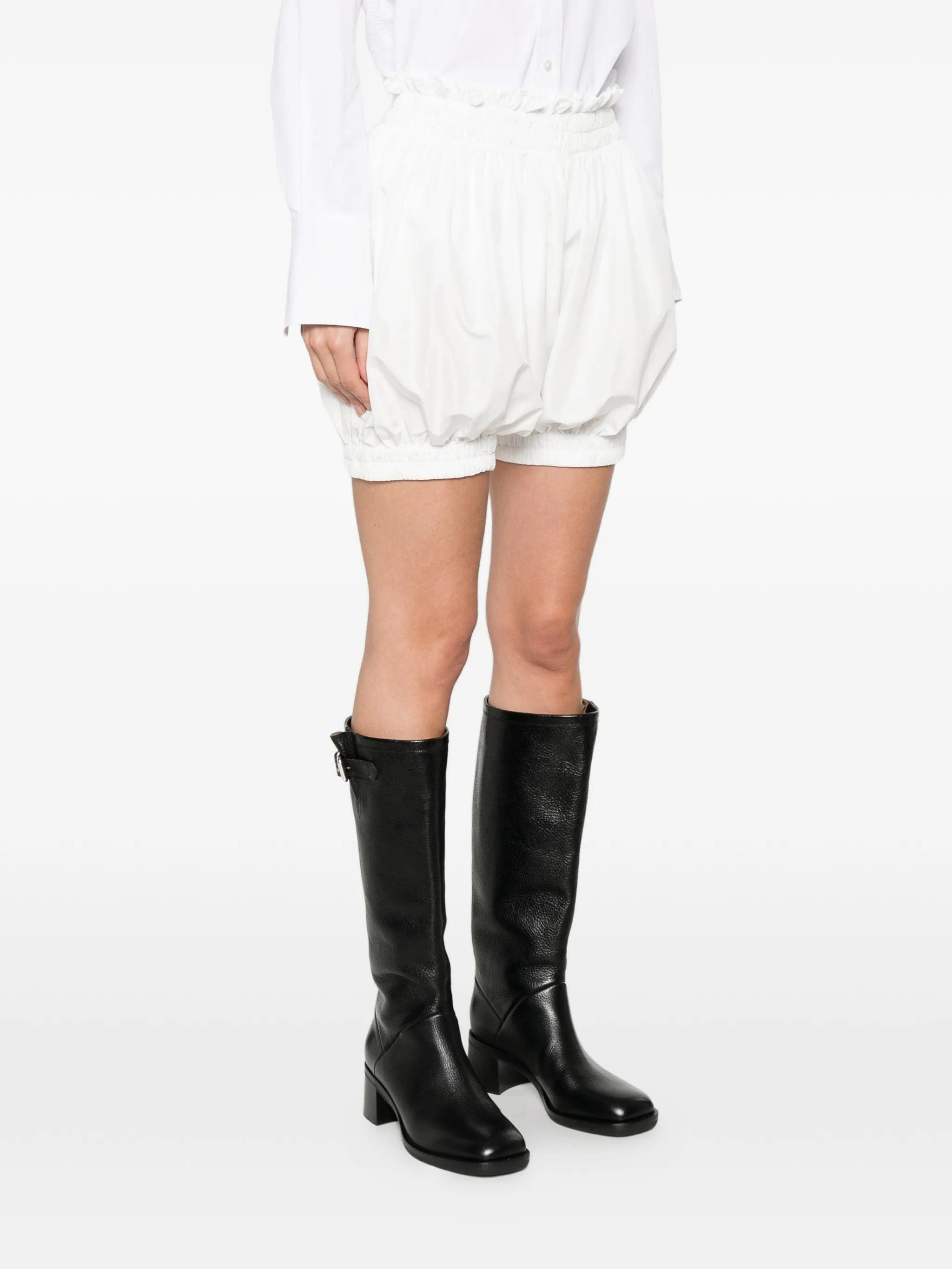 Norma Kamali Peasant Puff shorts