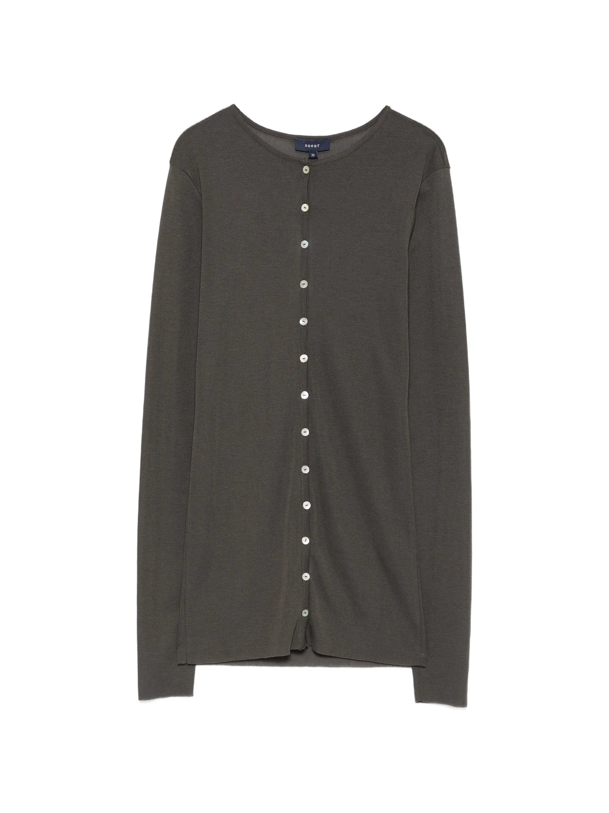 Soeur Luisa button - fastening cardigan