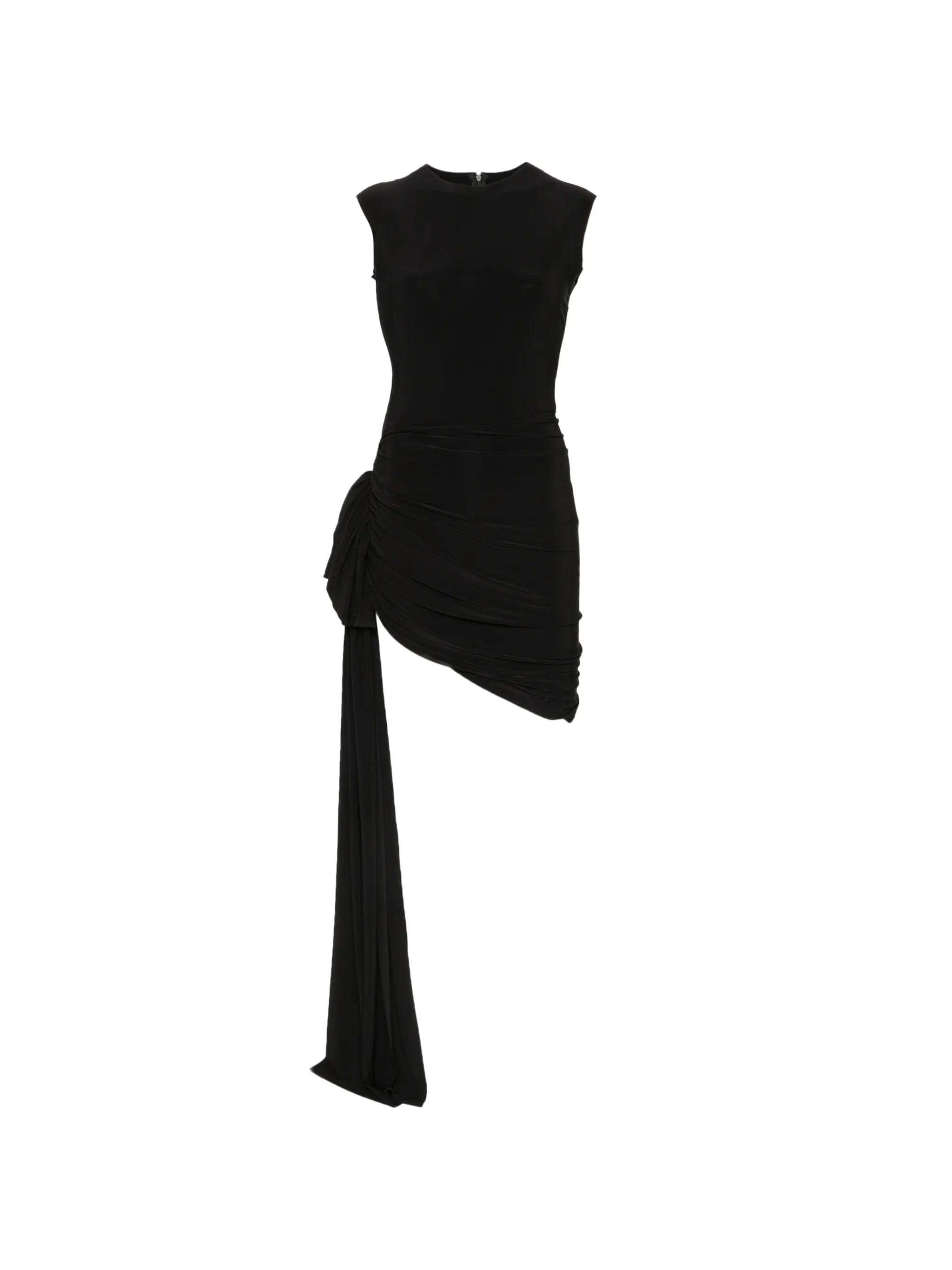 Norma Kamali draped mini dress