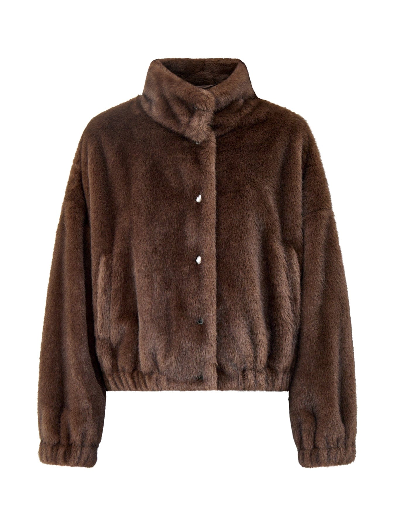 Weekend Max Mara Anemone Short Coat Brown