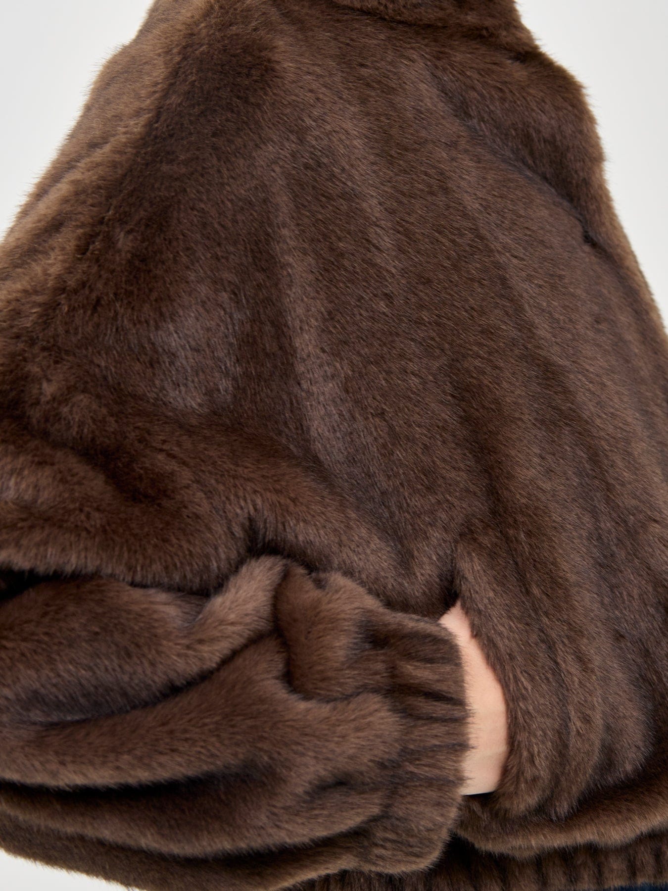 Weekend Max Mara Anemone Short Coat Brown