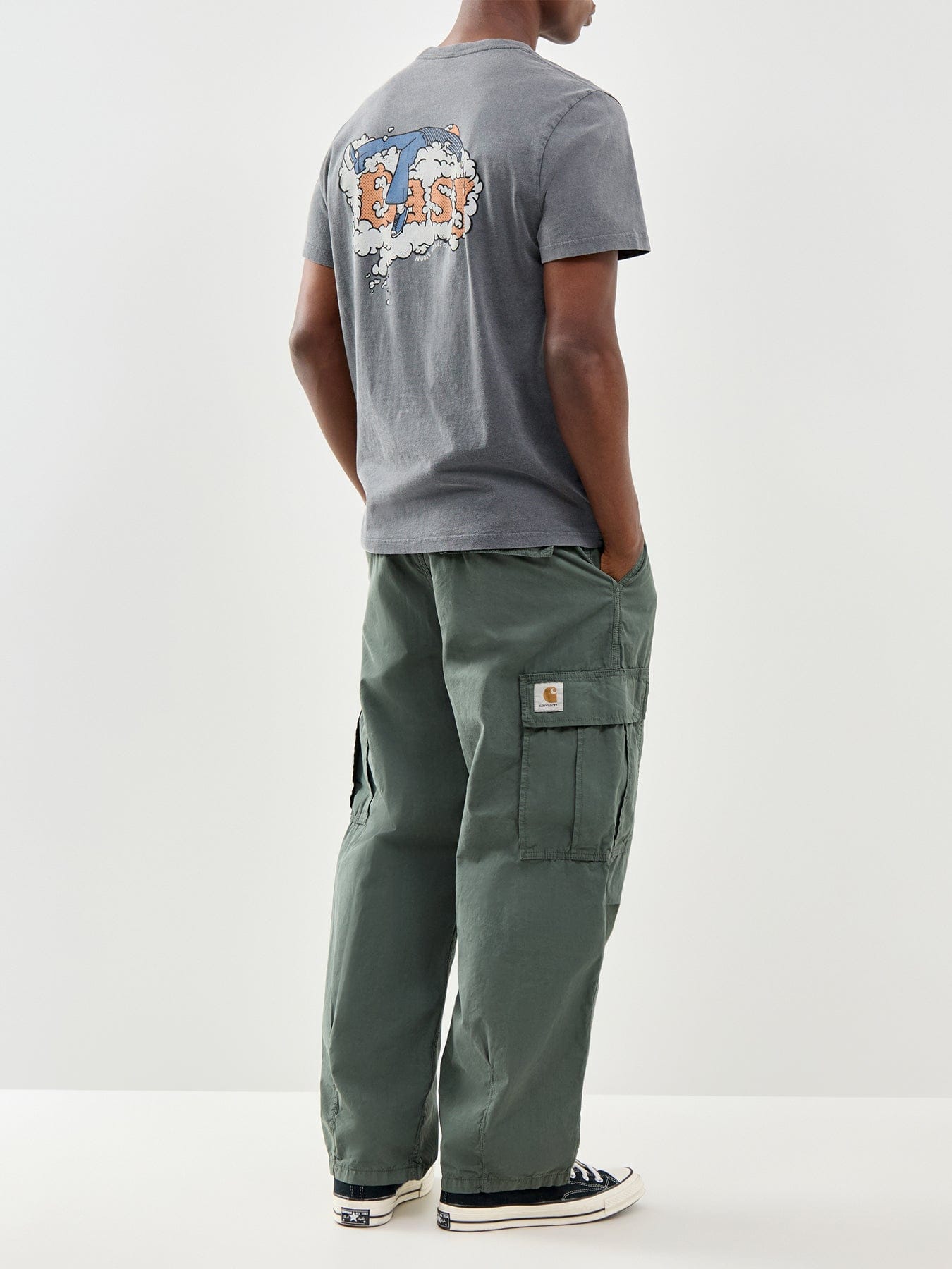 Nudie Jeans Roy T - Shirt Grey