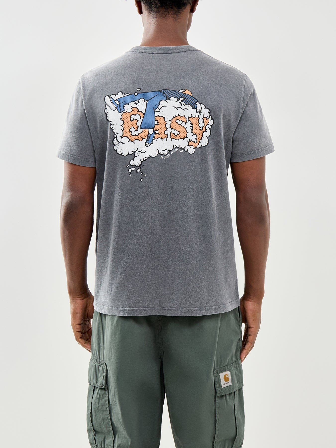Nudie Jeans Roy T - Shirt Grey